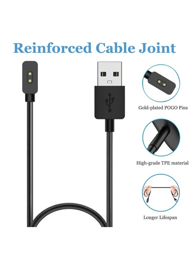 1Pcs Charger for Xiaomi Redmi Watch 5/5 Active/5 Lite/4/3 Active/3 Lite, Magnetic Charging Cable for Xiaomi Mi Band 10/10 Pro/10 Active/9/9 Pro/9 Active/8/8 Pro/8 Active/Redmi Band 2/3 - Image 1